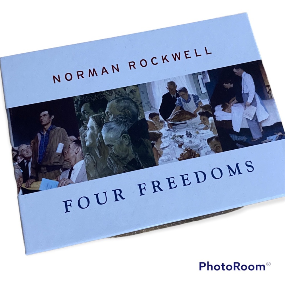 Norman Rockwell Note Cards New in Box